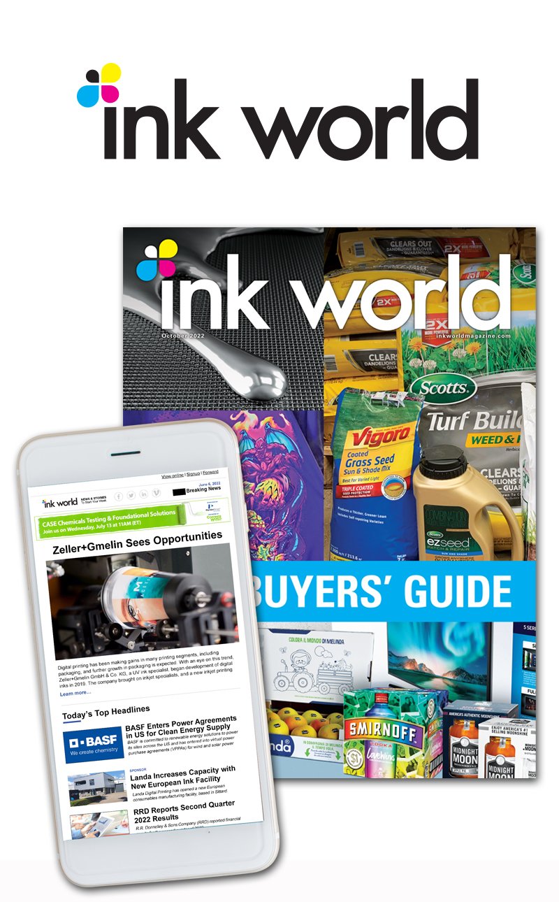 Ink World Magazine - eNewsletter Signup